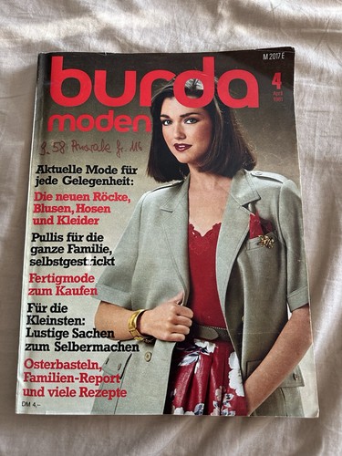 Burda moden 1981 april - burda, 04/1981