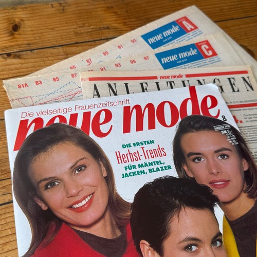 Neue mode 1991 aug 8 - mode, 08/1991