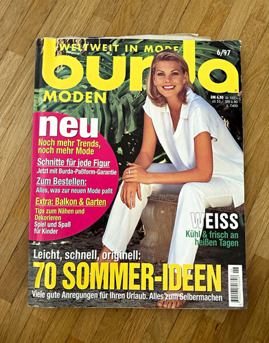 Burda moden ausgabe juni - burda,