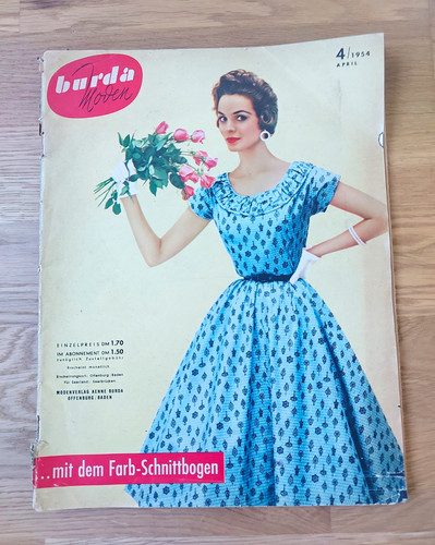 Burda moden 1954 - burda, 4/1954
