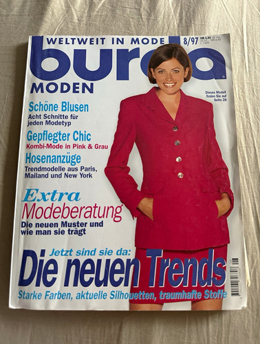 Burda moden ausgabe 1997 - moden,