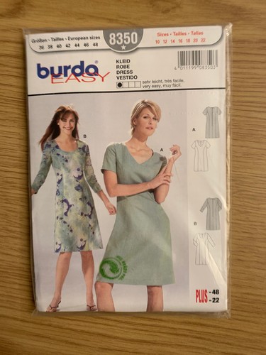 Schnittmuster burda 8350 - schnittmuster,