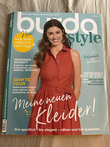 Burda style ausgabe 2022 mai - burda, 5/2022