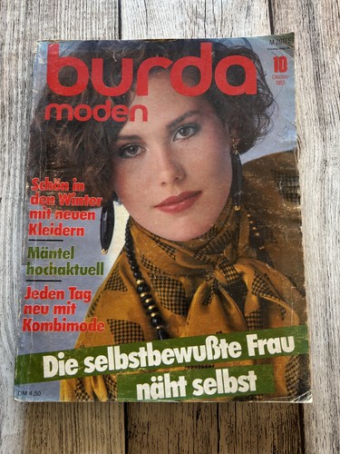 Burda moden oktober 1983 83 - burda,
