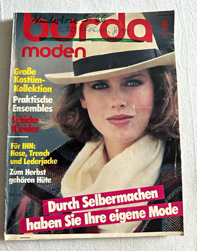 Burda moden ausgabe 1983 - burda,
