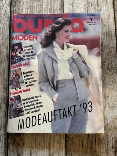 Burda moden januar 1993 93 - 1993,