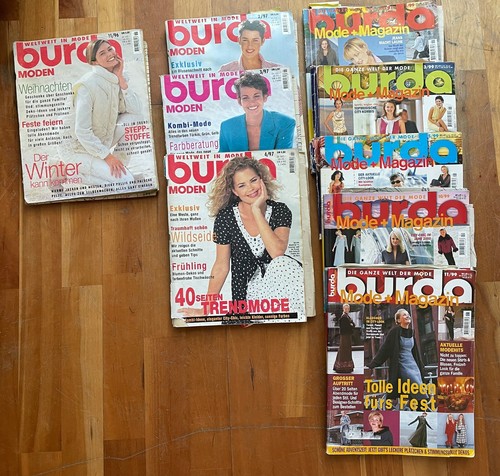Modezeitschriften konvolut - modezeitschriften,