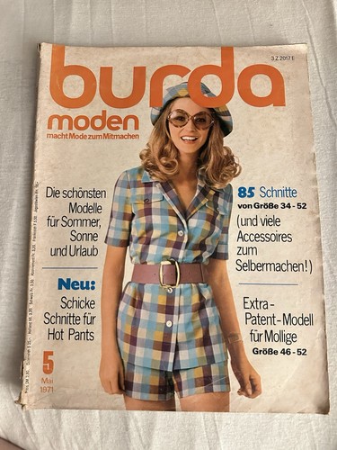 Burda moden mai 1971 - moden, 05/1971