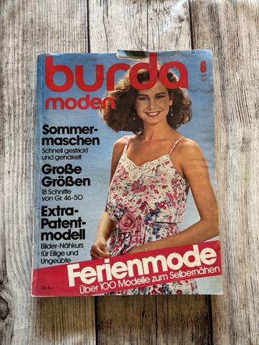 Burda moden juni 1981 81 - burda,