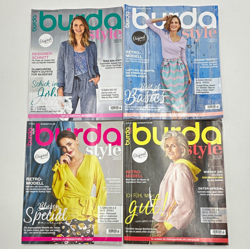 Burda style zeitschrift - 4x,