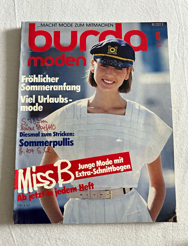 Burda moden juni 1984 - moden, 6