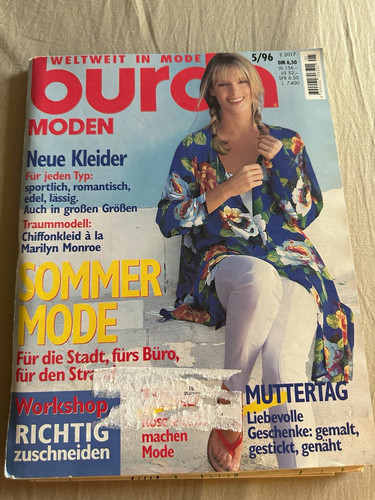 Burda moden ausgabe - 5/96, mai