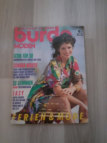 Burda moden mit schnittmuster - burda,