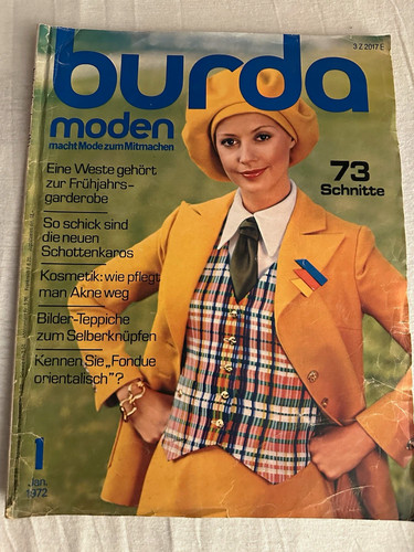 Burda moden januar - januar, 1972