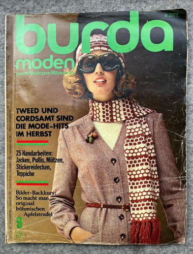 Burda moden september - burda, 9/74