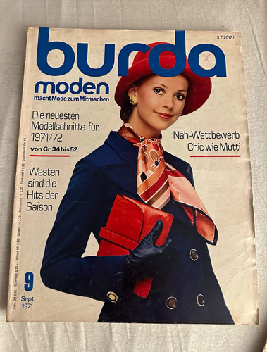 Burda moden ausgabe 1971 - burda,