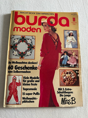 Burda moden november 1984 - burda,