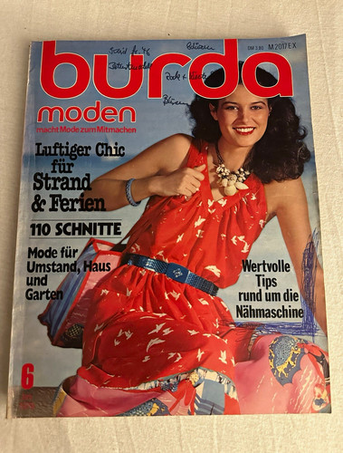 Burda moden juni 1979 - moden,