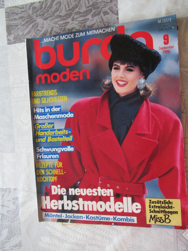 Burda moden heft - moden, mit