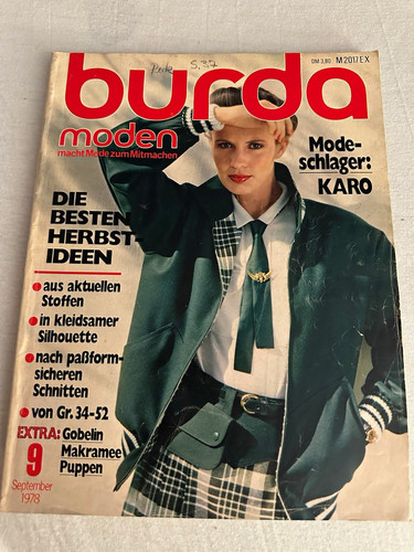 Burda mod ausgabe 1978 - mod(en),