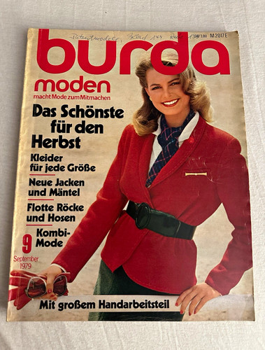 Burda moden ausgabe 1979 - burda,