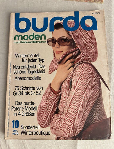 Burda moden oktober 1970 - burda,