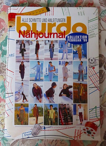 Burda nähjournal februar 1999 - burda,