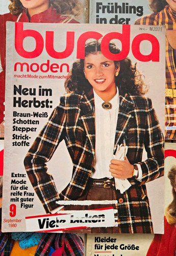 Burda moden 1980 - moden, 9/1980