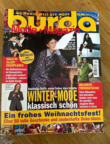 Burda mode magazin - magazin, 12/1998
