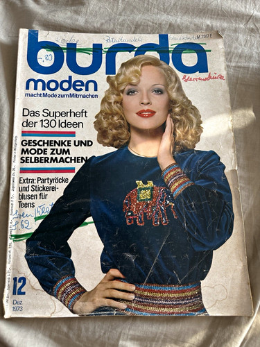 Burda moden dezember - moden,