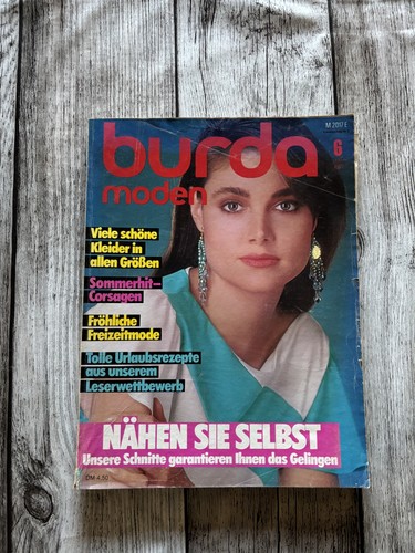Burda moden juni 1983 83 - 1983, 6