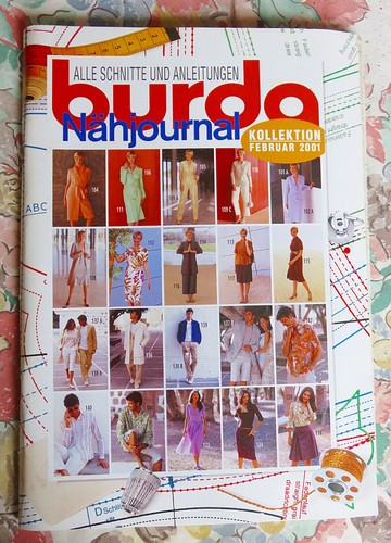 Burda nähjournal februar 2001 - nähjournal,
