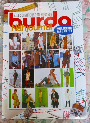 Burda nähjournal januar 1998 - nähjournal,