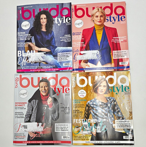 Burda style zeitschrift - style, 4x