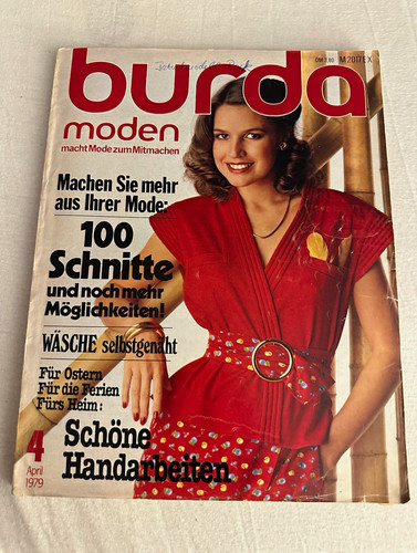 Burda moden ausgabe 1979 - moden, 4/1979