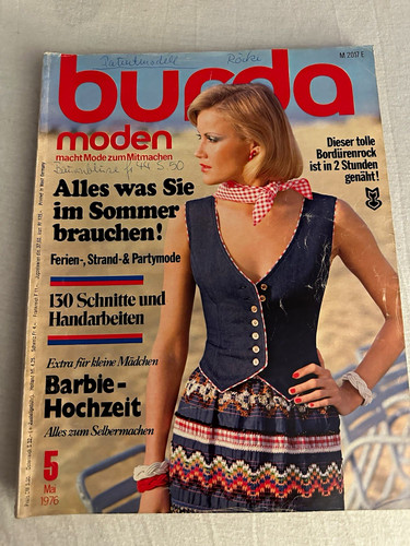Burda moden ausgabe - moden,