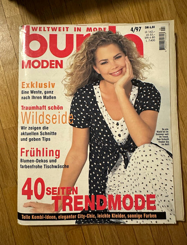 Burda moden ausgabe 1997 - ausgabe, 4/1997