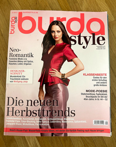 Burda style ausgabe 2013 - ausgabe, 8/2013